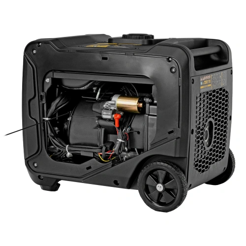 Генератор инверторный GS-5500iSE, 5,5 кВт, 230 В, закрытый корпус,электростартер Denzel по ценам производителя в Уфе с доставкой по всей России