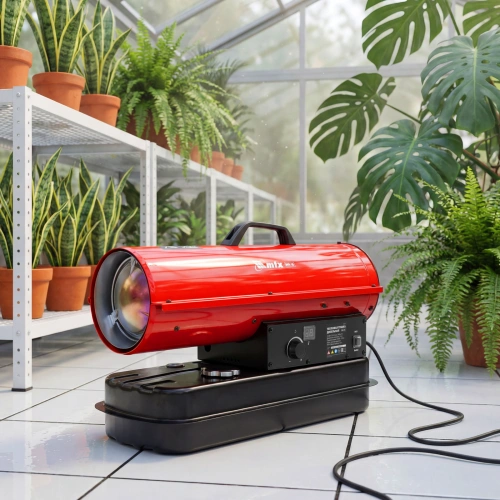 Дизельная тепловая пушка DHB-10i, 10 кВт, 400 м3/ч, прямой нагрев, термостат MTX по ценам производителя в Уфе с доставкой по всей России