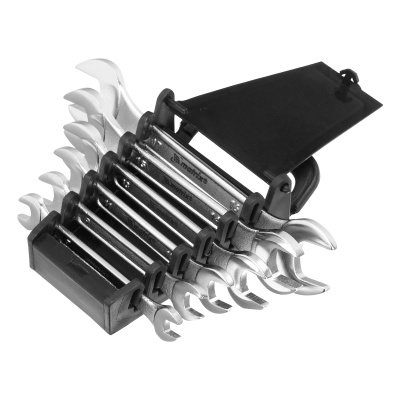 Набор ключей рожковых, 6-17 мм, 6 шт, CrV, хромированные Matrix по ценам производителя в Уфе с доставкой по всей России