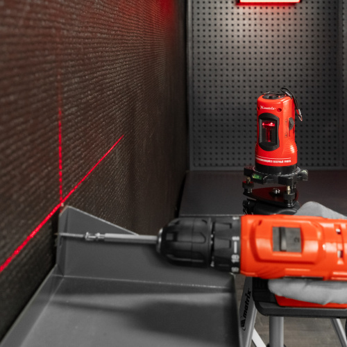 Лазерный уровень самовыравнивающийся, 150 мм, штатив 1150 мм, набор в пластиковом кейсе Matrix по ценам производителя в Уфе с доставкой по всей России