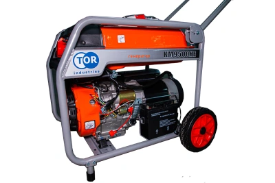 Генератор бензиновый 7,0 кВт 220В/380В с электростартером TOR KM9500HE по ценам производителя в Уфе с доставкой по всей России