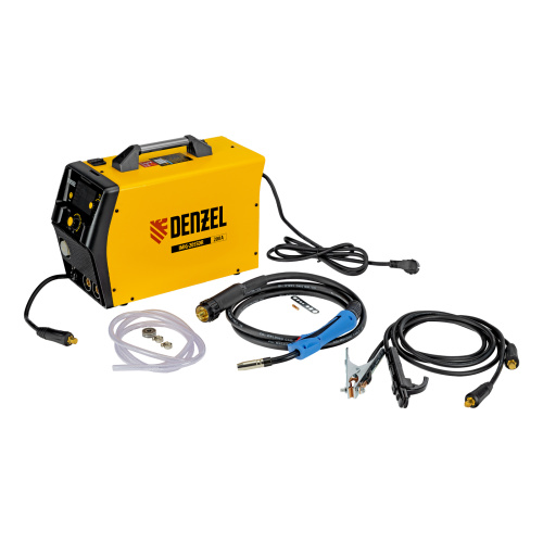 Аппарат инвертор. полуавтомат. cварки IMIG-205SDR, 200 А, ПВ 60%, катушка 5 кг Denzel по ценам производителя в Уфе с доставкой по всей России