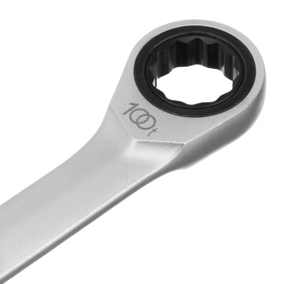 Набор ключей комбинированных трещоточных, количество зубьев 100, СRV, 7 шт, 8-19 мм Gross по ценам производителя в Уфе с доставкой по всей России