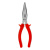 Длинногубцы прямые Econom, 180 мм, шлифованные, пластмассовые рукоятки Matrix по ценам производителя в Уфе с доставкой по всей России