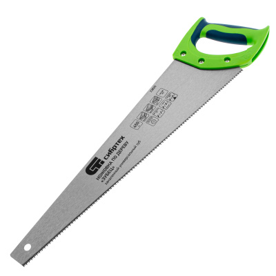 Ножовка по дереву "Зубец", 450 мм, 11 TPI, зуб 2D, каленый зуб, 2-х компонентная рукоятка Сибртех купить в Москве с доставкой по всей России | ProtosMarket.ru