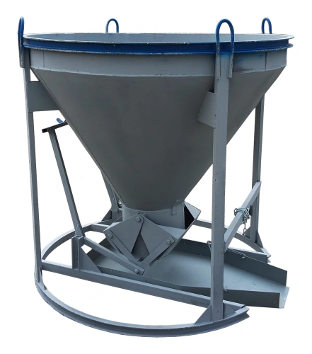 Бадья для бетона «Рюмка» 0,5 (БН-0,5) Pro, с лотком 600х1250 мм по ценам производителя в Уфе с доставкой по всей России