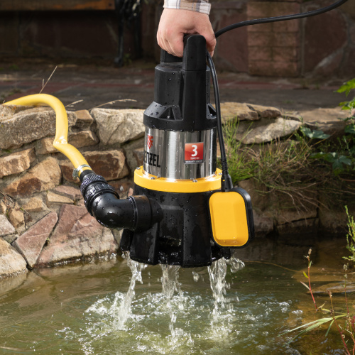 Дренажный насос DP1400X, 1400 Вт, подъем 11 м, 25000 л/ч Denzel по ценам производителя в Уфе с доставкой по всей России