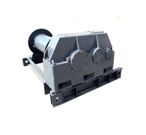 Лебедка тяговая ТЭЛ-15 г/п 15000 кг Н-300 м (без каната) по ценам производителя в Уфе с доставкой по всей России