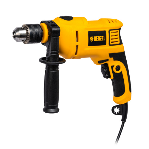 Дрель ударная ID-650, 650 Вт, 0-3000 об/мин, 48000 уд/мин Denzel по ценам производителя в Уфе с доставкой по всей России