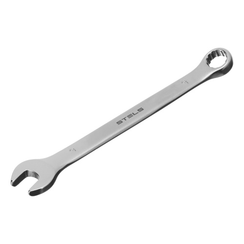 Ключ комбинированный, 9 мм, CrV, матовый хром Stels по ценам производителя в Уфе с доставкой по всей России