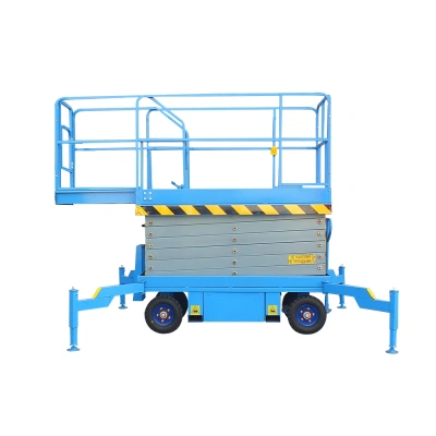 Подъемник ножничный самоходный 500 кг 6/8 м TOR SJY-0,5-6 DC аккумуляторный купить в Москве с доставкой по всей России | ProtosMarket.ru