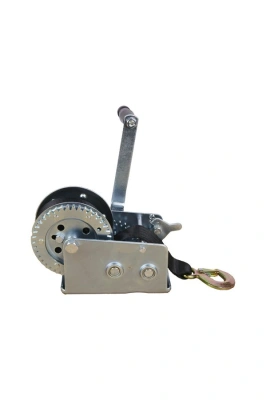 Лебедка ручная барабанная с лентой  1т 20 м оцинкованная TOR LHW купить в Москве с доставкой по всей России | ProtosMarket.ru