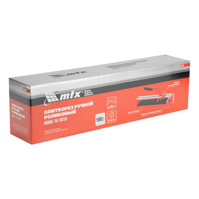 Плиткорез 500 х 16 мм, литая станина,каретка на подшипниках, усиленная рукоятка MTX по ценам производителя в Уфе с доставкой по всей России