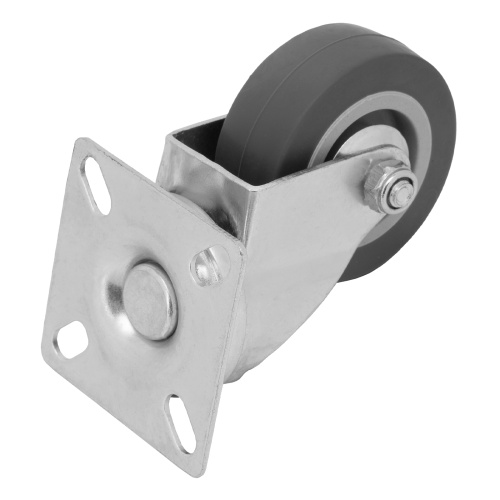 Колесо поворотное D 50 мм, крепление  платформенное Сибртех по ценам производителя в Уфе с доставкой по всей России