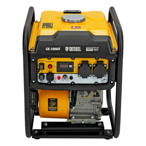 Генератор инверторный GK-3800iF, 3,8 кВт, 230 В, ручной старт DENZEL по ценам производителя в Уфе с доставкой по всей России