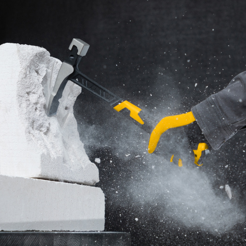 Молоток каменщика 680 г, цельнокованый, двухкомпонентная обрезиненная рукоятка Denzel по ценам производителя в Уфе с доставкой по всей России