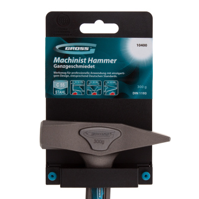 Молоток слесарный, цельнокованый, трехкомпонентная рукоятка, 300 г Gross по ценам производителя в Уфе с доставкой по всей России