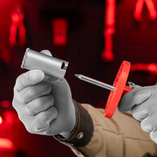 Набор коронок по керамической плитке, 33-53-67-73 мм, шестигранный хвостовик Matrix по ценам производителя в Уфе с доставкой по всей России