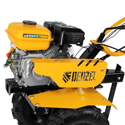 Мотоблок DPT-270, 7 л.с, ременное сцепление, ширина 85 см, глубина 35 см, фрез 3 х 4, ШОМ, передачи 2В/1Н Denzel по ценам производителя в Уфе с доставкой по всей России