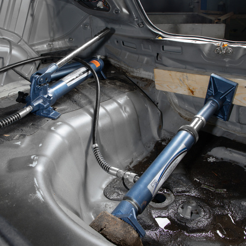 Растяжка гидравлическая, 10 т, набор из 17 предметов, 7 сменных насадок, в металлическом кейсе Stels по ценам производителя в Уфе с доставкой по всей России