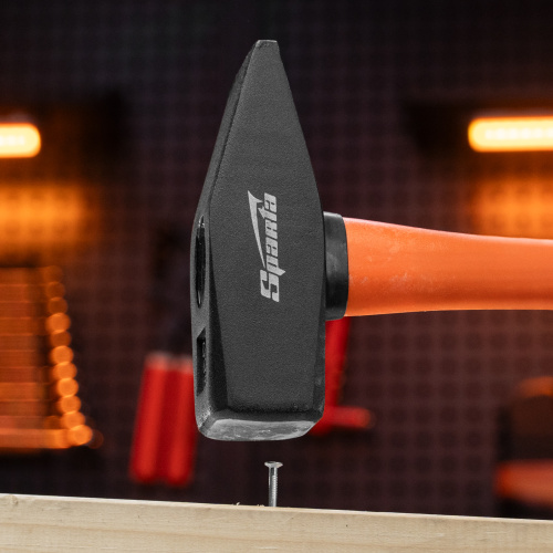 Молоток слесарный, 1500 г, фибергласовая обрезиненная рукоятка Sparta по ценам производителя в Уфе с доставкой по всей России