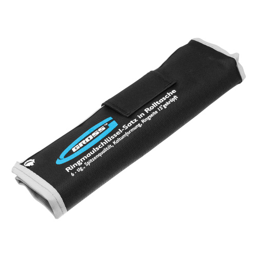 Набор ключей комбинированных 8-17 мм, 6 шт, CrV, холодный штамп Gross по ценам производителя в Уфе с доставкой по всей России