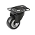 Колесо мебельное поворотное SCZ 25 50 мм (черный) по ценам производителя в Уфе с доставкой по всей России