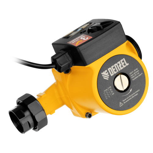 Циркуляционный насос CP25-6, напор 6 м, 50 л/мин, 1 м кабель, монт. длина 180 мм Denzel по ценам производителя в Уфе с доставкой по всей России