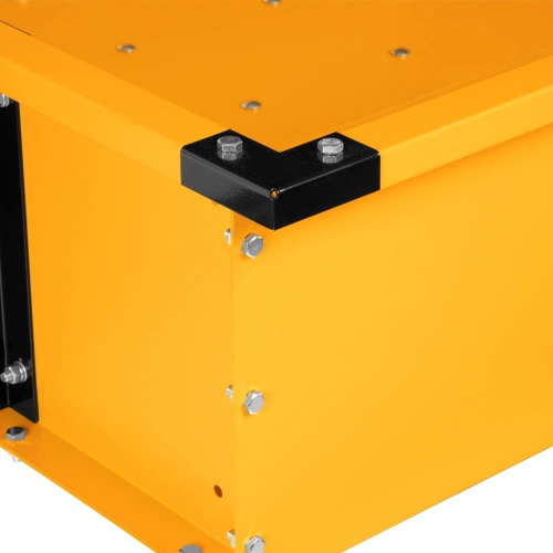 Прицеп для мотоблока TT-500, оцинк., груз. 500 кг, рег. сцепка, колеса 4.00-10, в упаковке Denzel по ценам производителя в Уфе с доставкой по всей России