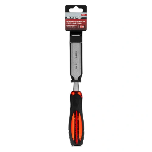 Долото-стамеска "Тигровый глаз", 22 мм, двухкомпонентная обрезиненная рукоятка Matrix по ценам производителя в Уфе с доставкой по всей России