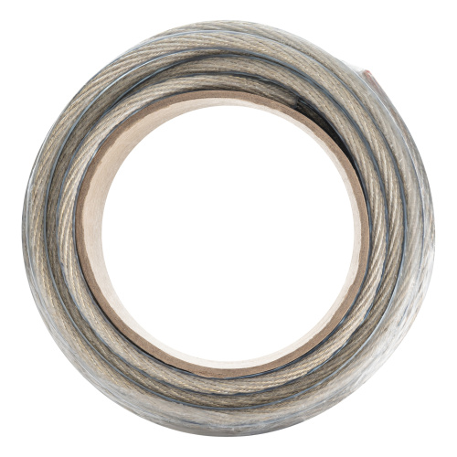 Трос металлополимерный прозрачный ПР-8.0, толщина 8.0 мм, моток 20 метров Сибртех по ценам производителя в Уфе с доставкой по всей России