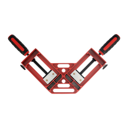 Струбцина угловая, быстрозажимная, 65/65 мм, двухкомпонентные обрезиненные рукоятки Matrix по ценам производителя в Уфе с доставкой по всей России