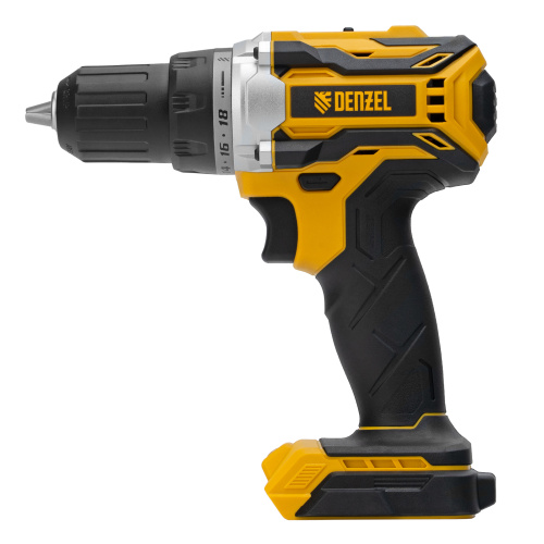 Дрель-шуруповерт аккумуляторная, бесщет. BLDL-18-0 Li-Ion, 18 В Denzel по ценам производителя в Уфе с доставкой по всей России