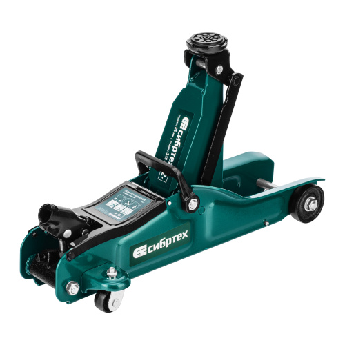 Домкрат гидравлический подкатной, 2 т, 85-330 мм, низкий подхват, в пласт. кейсе Сибртех по ценам производителя в Уфе с доставкой по всей России