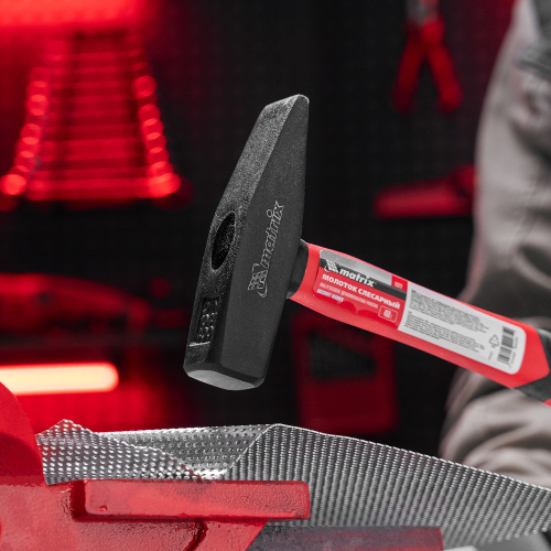 Молоток слесарный, 400 г, фибергласовая обрезиненная рукоятка Matrix по ценам производителя в Уфе с доставкой по всей России