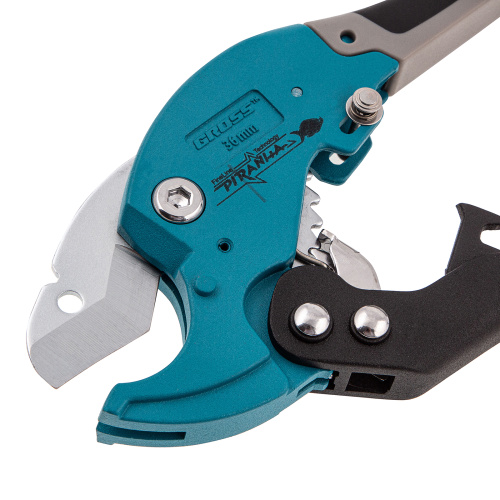 Ножницы для резки изделий из ПВХ, D до 36 мм, двухкомпонентные рукоятки, рабочий стол для плоских изделий Gross по ценам производителя в Уфе с доставкой по всей России