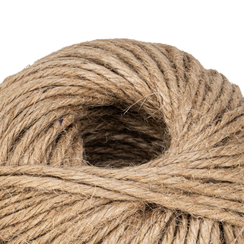 Шпагат джутовый, 2.5 мм, L 60 м, 5-ниточный , Сибртех по ценам производителя в Уфе с доставкой по всей России