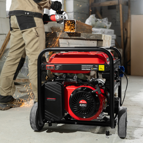 Генератор бензиновый RS-9000E, 7 кВт, 230В, электростартер MTX по ценам производителя в Уфе с доставкой по всей России