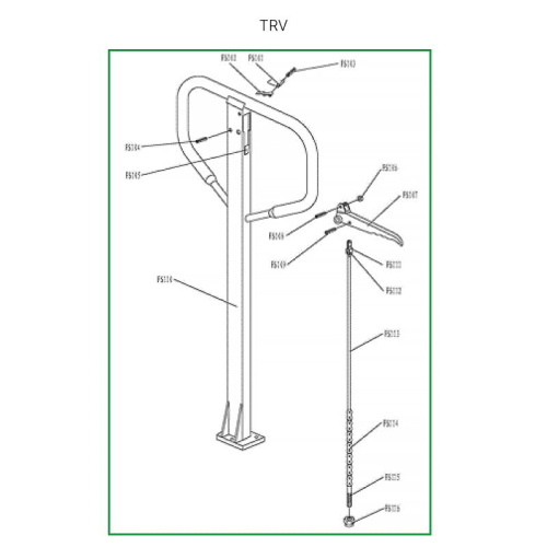 Ручка в сборе для TRV по ценам производителя в Уфе с доставкой по всей России
