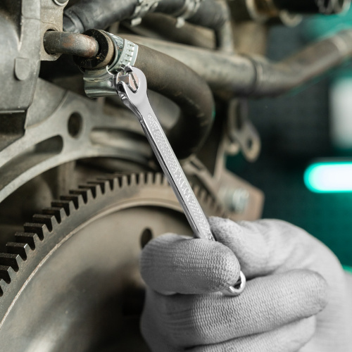 Ключ комбинированный, 7 мм, CrV, антислип Stels по ценам производителя в Уфе с доставкой по всей России