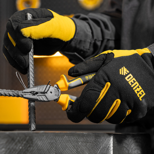 Плоскогубцы комбинированные 165 мм, трехкомпонентные рукоятки Denzel по ценам производителя в Уфе с доставкой по всей России