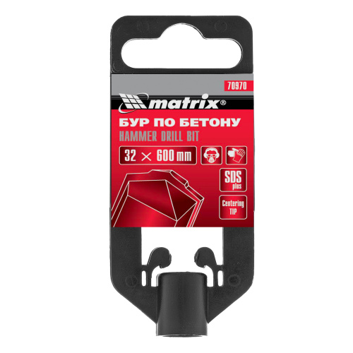 Бур по бетону, 32 x 600 мм, SDS Plus Matrix по ценам производителя в Уфе с доставкой по всей России