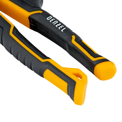 Ножницы по металлу, 270 мм, прямой и правый рез, сталь-СrMo, трехкомпонентные рукоятки Denzel по ценам производителя в Уфе с доставкой по всей России