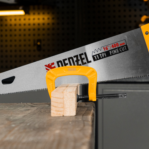 Струбцина G-образная, усиленная, 50 мм Denzel по ценам производителя в Уфе с доставкой по всей России