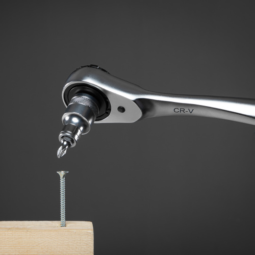 Набор торцевых головок, трещотка 120 зубьев, 1/2",3/8”, CrV, 36 предметов Gross по ценам производителя в Уфе с доставкой по всей России