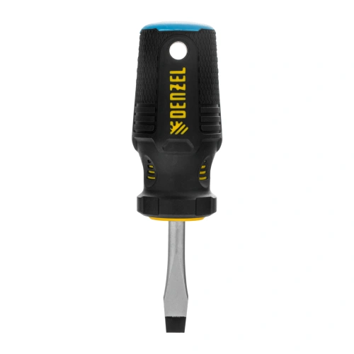 Отвертка, SL6x38 мм, S2, 3к рукоятка Denzel по ценам производителя в Уфе с доставкой по всей России