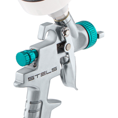 Краскораспылитель AG 810 HVLP, гравитационный, сопло 0.8 мм и 1 мм Stels по ценам производителя в Уфе с доставкой по всей России