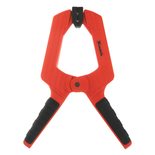 Струбцина клещеобразная 4, усиленная, пластиковый корпус, двухкомпонентные рукоятки, 100 мм Matrix по ценам производителя в Уфе с доставкой по всей России