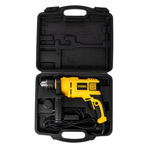 Дрель ударная ID-650, 650 Вт, 0-3000 об/мин, 48000 уд/мин Denzel по ценам производителя в Уфе с доставкой по всей России