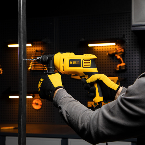 Дрель ударная ID-750, 750 Вт, 0-3000 об/мин, 48000 уд/мин Denzel по ценам производителя в Уфе с доставкой по всей России